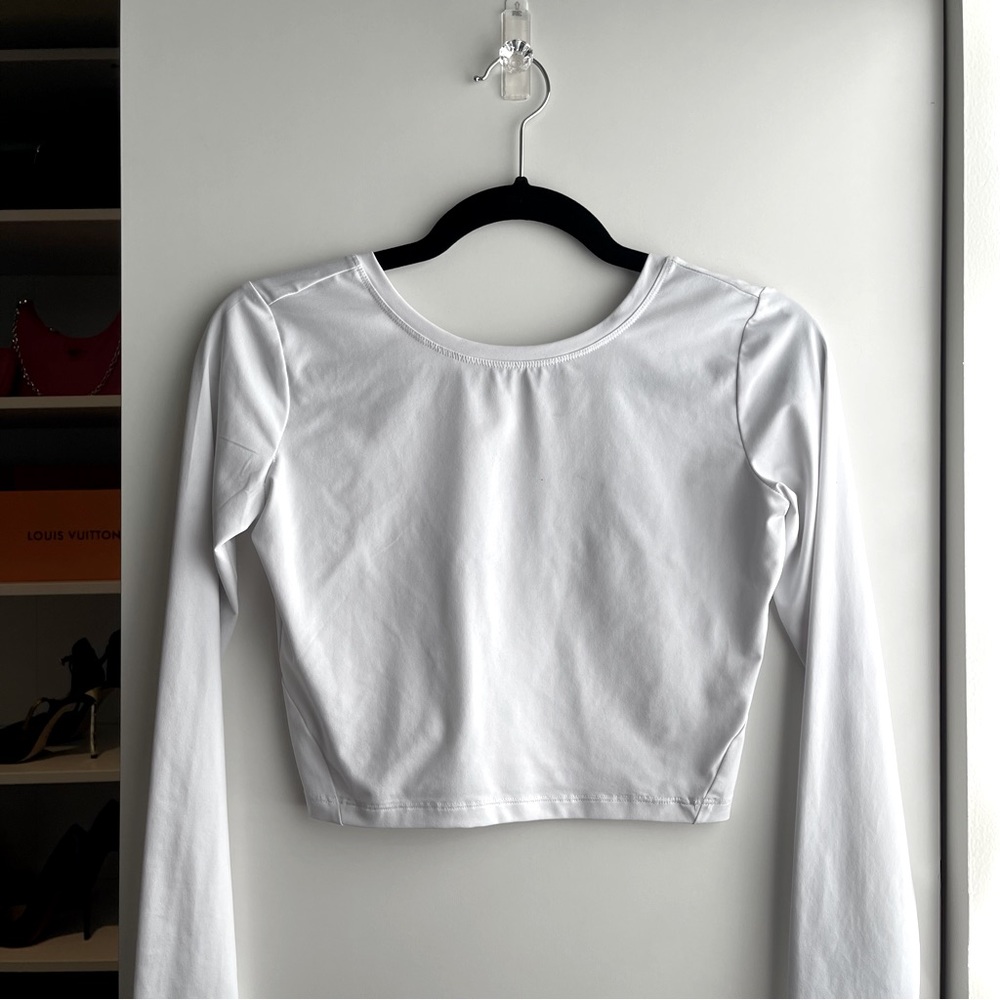 Forever 21 White Crop Top